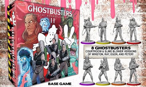 Ghostbusters The Board Game Ii Now On Kickstarter Rediscover The 80s