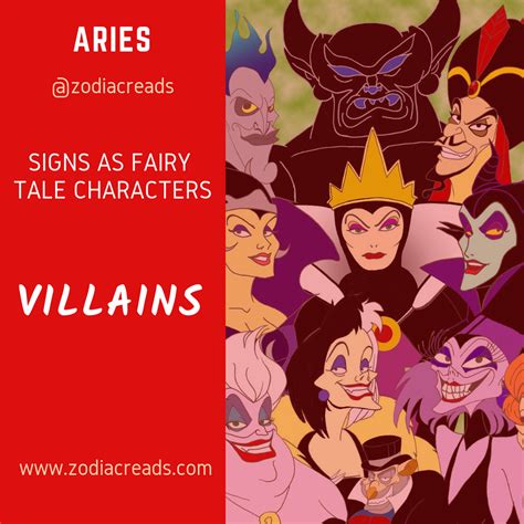 Signs As Fairy Tale Characters Aries Zodiac Signs Fairy Tale