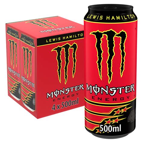 Monster Energy Drink Lh 44 4 X 500ml Sports And Energy Drinks Iceland