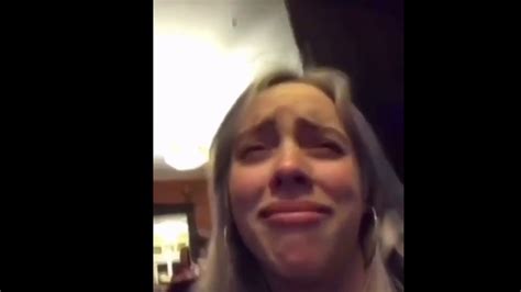 Billie Eilish Crying Youtube