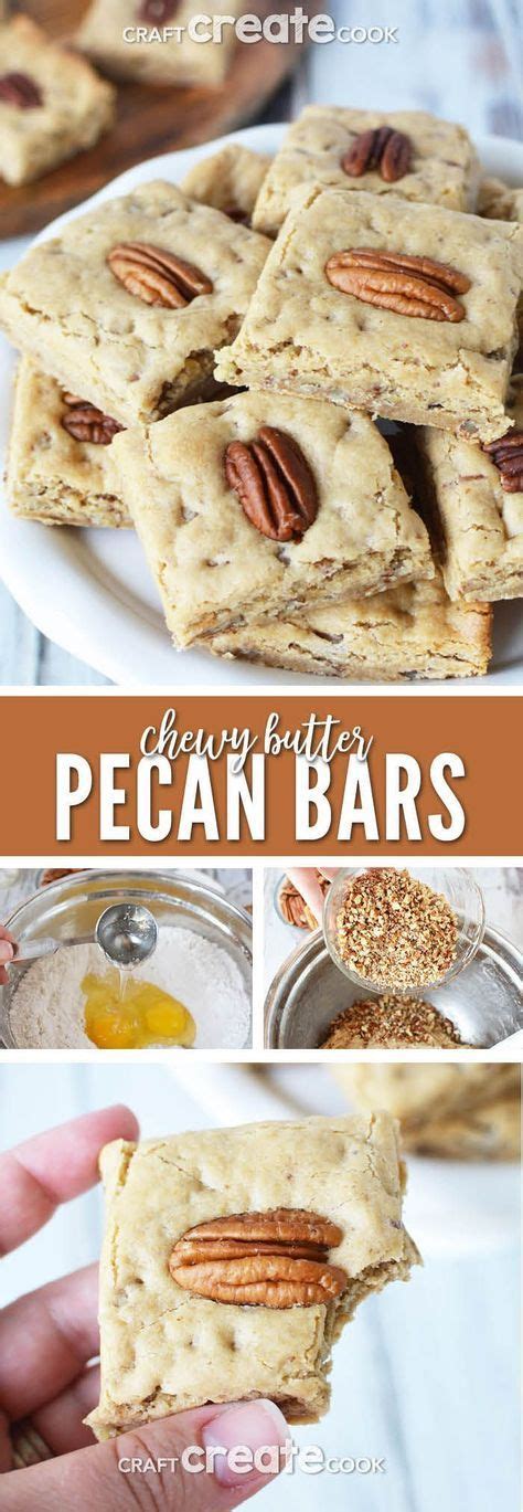 Maybe you would like to learn more about one of these? Easy to Make Chewy Butter Pecan Bars | Recipe | Pecan bars, Butter pecan, Cookie bar recipes