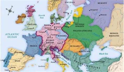 Map Of Europe 1492 Barbara Richman Barbarar1286 On Pinterest Secretmuseum