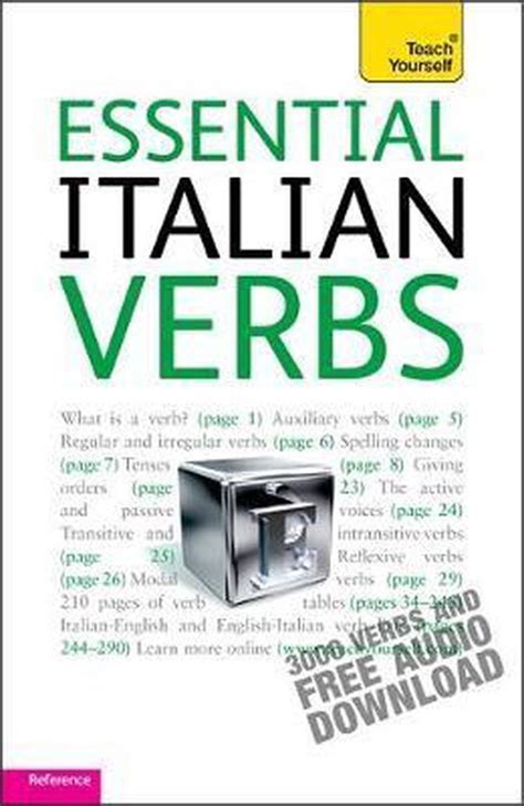 Teach Yourself Essential Italian Verbs Maria Bonacina 9781444103663