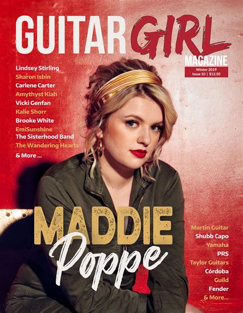 Guitar Girl Magazine Issue 10 Winter 2019 All Acoustic By Guitar