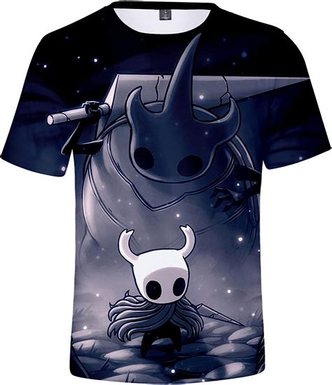 Yjxdbaby Hollow Knight Kids Cartoon T Shirt Boys Short Sleeve Shirts 3d