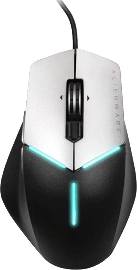 Dell Alienware Advanced Gaming Mouse Wired Usb 9 Buttons 5000 Dpi
