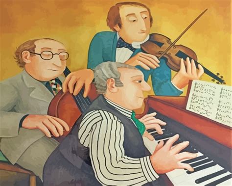 Musicians By Beryl Cook Paint By Numbers Paint By Numbers For Adult