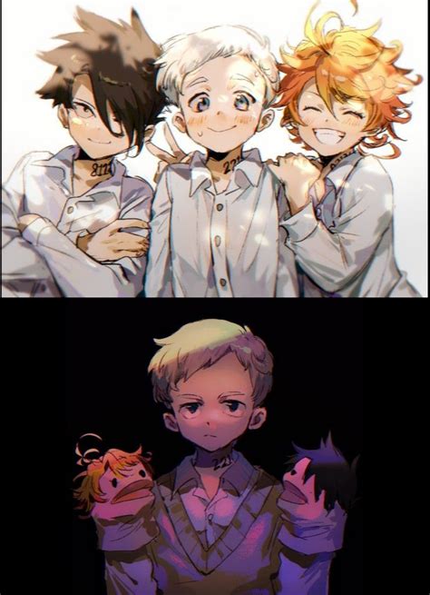 Save And Follow Emma • Norman • Ray • The Promised Neverland