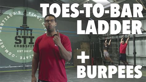 Crossfit Wod Demo Toes To Bars Burpees