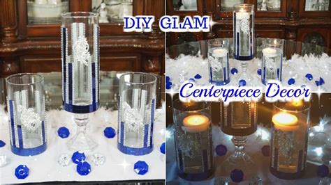 Dollar Tree Diy Glam Event Centerpiece Decor Easy And Simple Bling