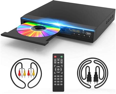 Dvd Player For Tv Dvd Cd Player With Hd 1080p Upscaling Hdmi And Av