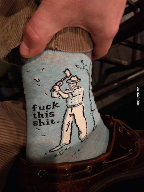 If You Got Laid Off Make Sure Your Sock Game Is On Point 9gag