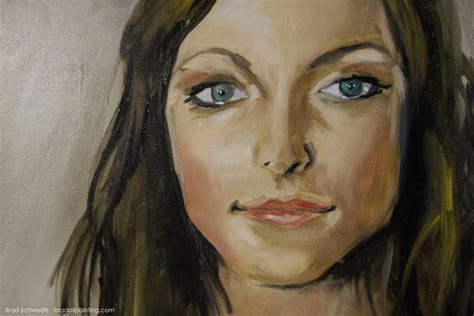 Oil Painting Woman Face At Explore
