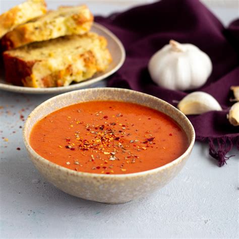 Roasted Tomato Garlic Soup 10 8 Mirchi Tales