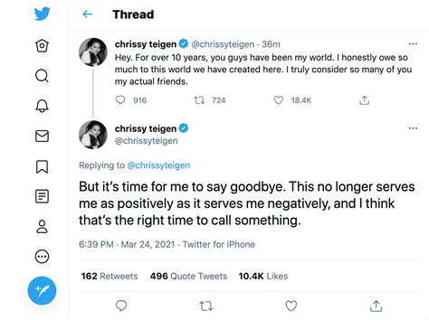 Chrissy Teigen Deletes Her Twitter Says Shes Deeply Bruised