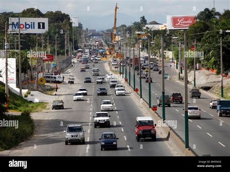 Highway Traffic Santo Domingo Dominican Republic Stock Photo Royalty