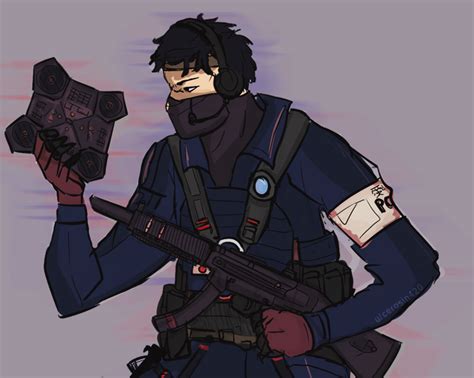 ここへ到着する Love Rainbow Six Siege Fan Art できる