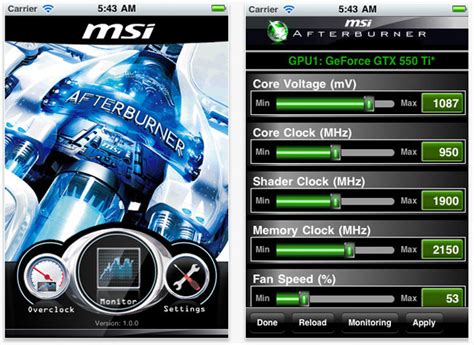 Check spelling or type a new query. MSI Afterburner GPU Overclocking App Arrives On iOS Devices