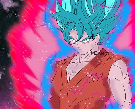 Goku in dragon ball super is far beyond that in his base, heck he's even stronger than ssj3 gotenks without bringing 2% of his power. Son Goku Super Saiyan Blue (Kaioken Animation) by M3ruem ...