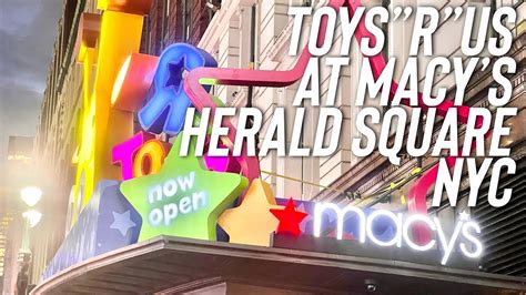 TOYSRUS At Macys Herald Square NYC YouTube