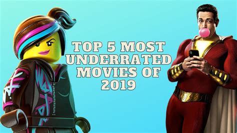 That's the case for most of the golden age directors that ended up making their last movies in the late '60s and the '70s, then that ended up being the case for most of the new hollywood directors who made their last movies. Top 5 Most Underrated Movies of 2019 - YouTube