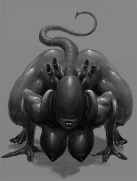 Rule 34 Alien Franchise Alien Girl Big Breasts Female Xenomorph