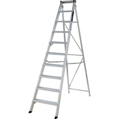 Youngman Builders Aluminium Step Ladder 10