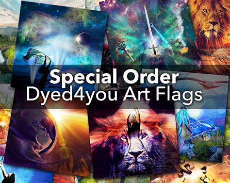 Special Order Art Flags Worship Flag Prophetic Art Special Order