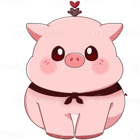 Pink Pig Cartoon 36311152 Png
