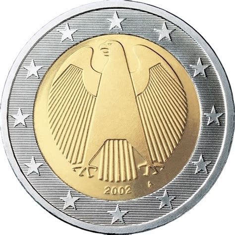2 Euro Germany Federal Republic 2002 2006 Km 214 Coinbrothers Catalog