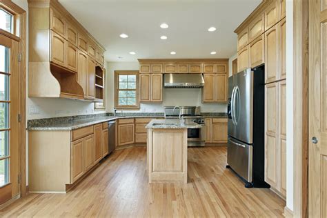 Dark Wood Cabinets Kitchen Design