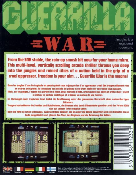 Arcade Archives Guerrilla War Box Shot For Nintendo Switch Gamefaqs
