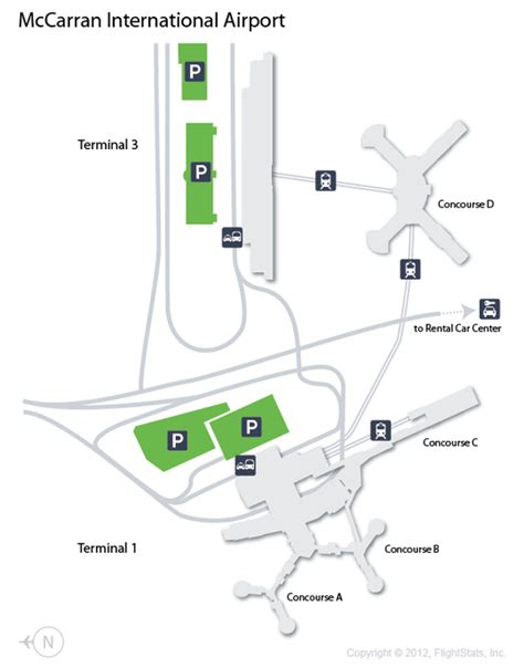 Mccarran International Airport Map