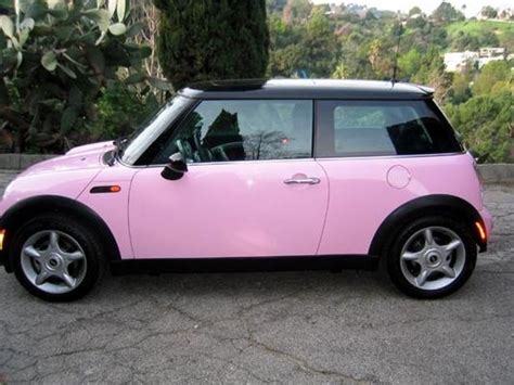 Pink Mini Cooper