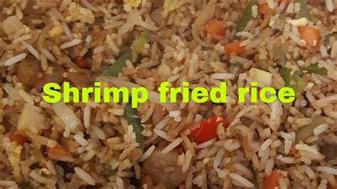 Jamaican Shrimp Fried Rice Youtube