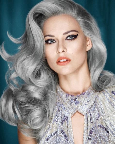 Grey Hair Styles 50 Shades Of Grey Hair Trends And Styles Ohh My My