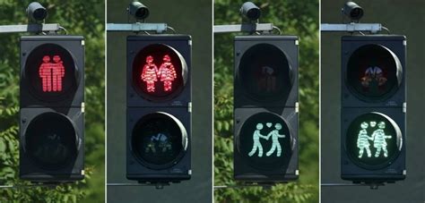 There Are Same Sex Traffic Lights In Vienna And Theyre Pretty