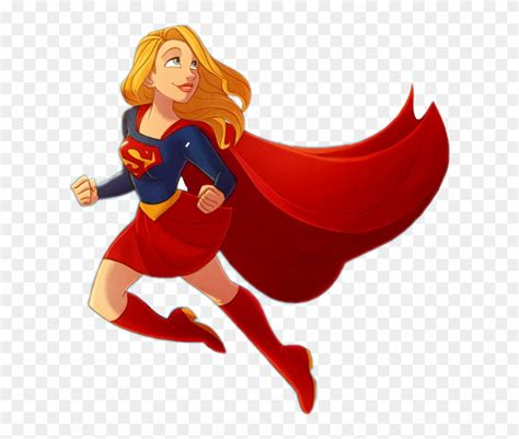 Supergirl Superhero Superpower Girlpower Comics Clipart 1412658