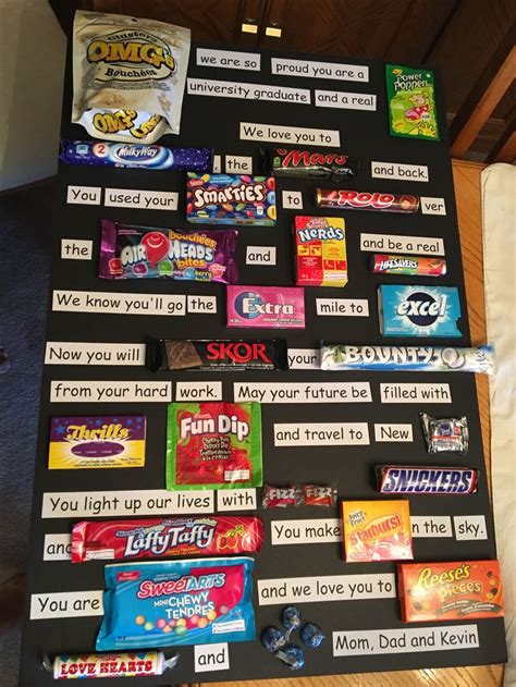 We did not find results for: Graduation Candy Board | Graduation candy, Graduation decorations, Homemade gifts