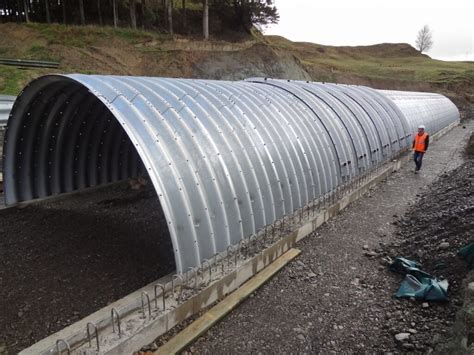 Acp Super•cor® Corrugated Steel Pipe Tunnels And Bridge Structures