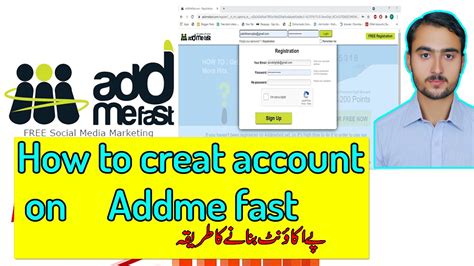 How To Create Account Addmefast 2021 Addmefast Sign Up Online
