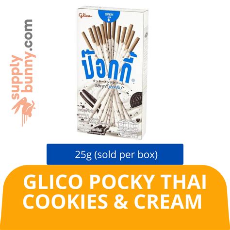 Glico Pocky Thai Cookies And Cream 45g Sold Per Box Mix — Horeca Suppliers Supplybunny