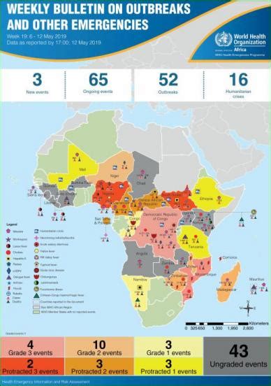Outbreaks And Emergencies Bulletin Week 19 6 12 May 2019 Who Regional Office For Africa