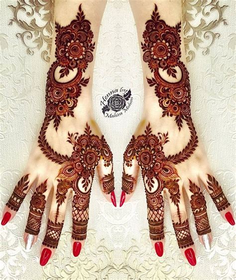 Love This Mehndi Style 😍😍 By Mahiramohsin Mehndi Designs For