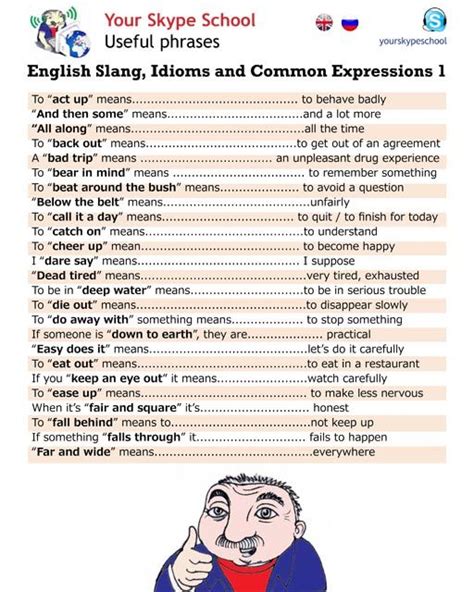 Notesbenjamin Slang Idioms And Common Expressions