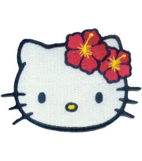 Hello Kitty Patch Head Shot At Hello Kitty Hello Kitty