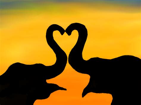 Elephant Heart By Poxantic On Deviantart Elephant Animals Network