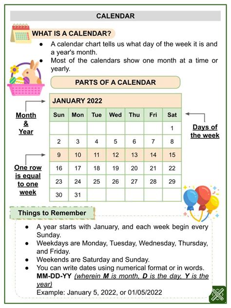 Calendar World Holidays Themed Math Worksheets Age 6 8