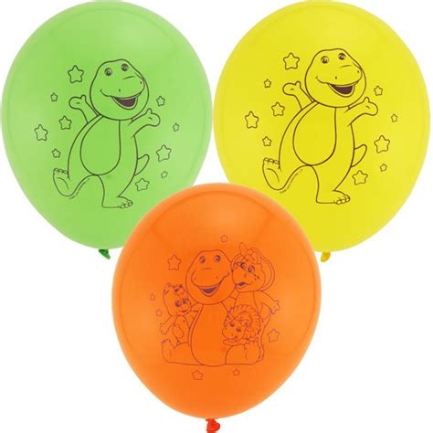 Barney Balloons Barney Party Barney Party Supplies Barney And Friends