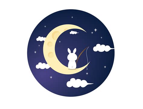 Moon Bunny By Anthey C On Dribbble